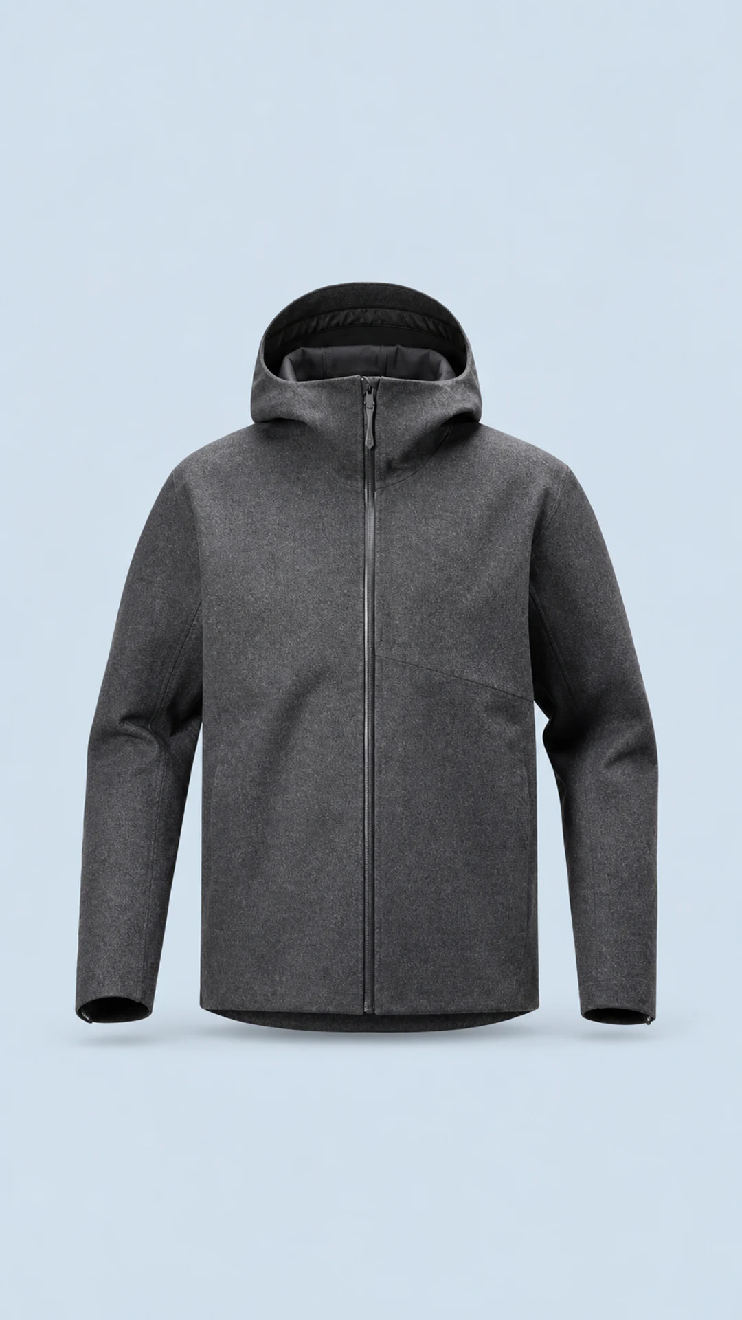 OEM Outdoor Layer Wool-Blend Hooded Jacket by Wisp Outdoor