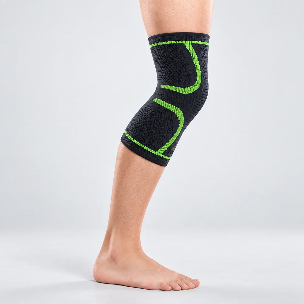 CS-001 Lime Trim Compression Knee Sleeve for OEM programs