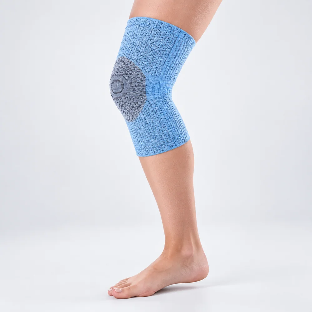 CS-012 Blue Knit Knee Sleeve for OEM programs