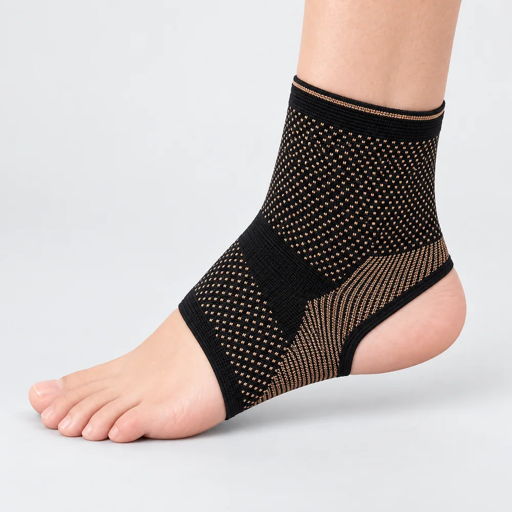 CS-045 Black Copper Ankle Sleeve for OEM programs