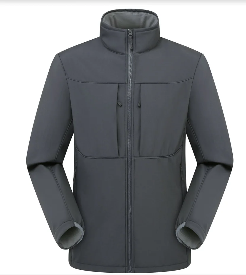 OEM Softshell Jacket Graphite Softshell Jacket by Wisp Outdoor